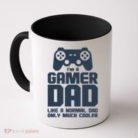 Gamer Dad Like A Normal Dad But Much Cooler Coffee Mug thumb 0