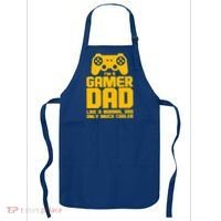 Gamer Dad Like A Normal Dad But Much Cooler Apron thumb 0