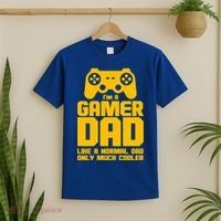 Gamer Dad Like A Normal Dad But Much Cooler T-Shirt thumb 2