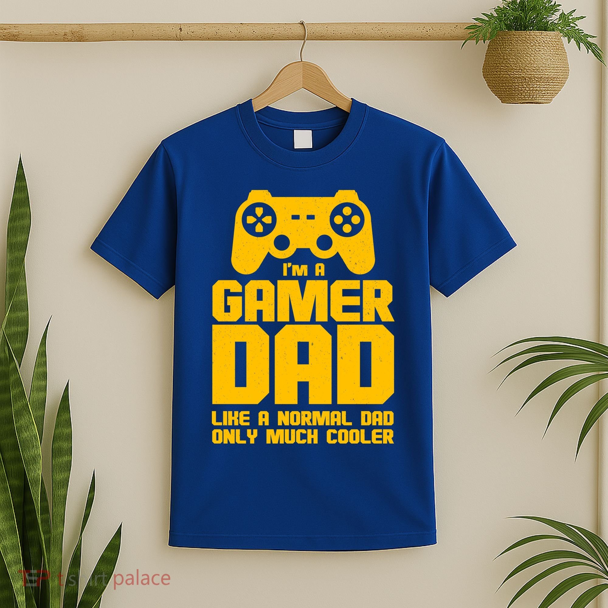 Gamer Dad Like A Normal Dad But Much Cooler T-Shirt