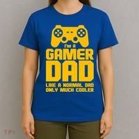 Gamer Dad Like A Normal Dad But Much Cooler T-Shirt thumb 4