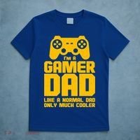 Gamer Dad Like A Normal Dad But Much Cooler T-Shirt thumb 5