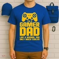 Gamer Dad Like A Normal Dad But Much Cooler T-Shirt thumb 6