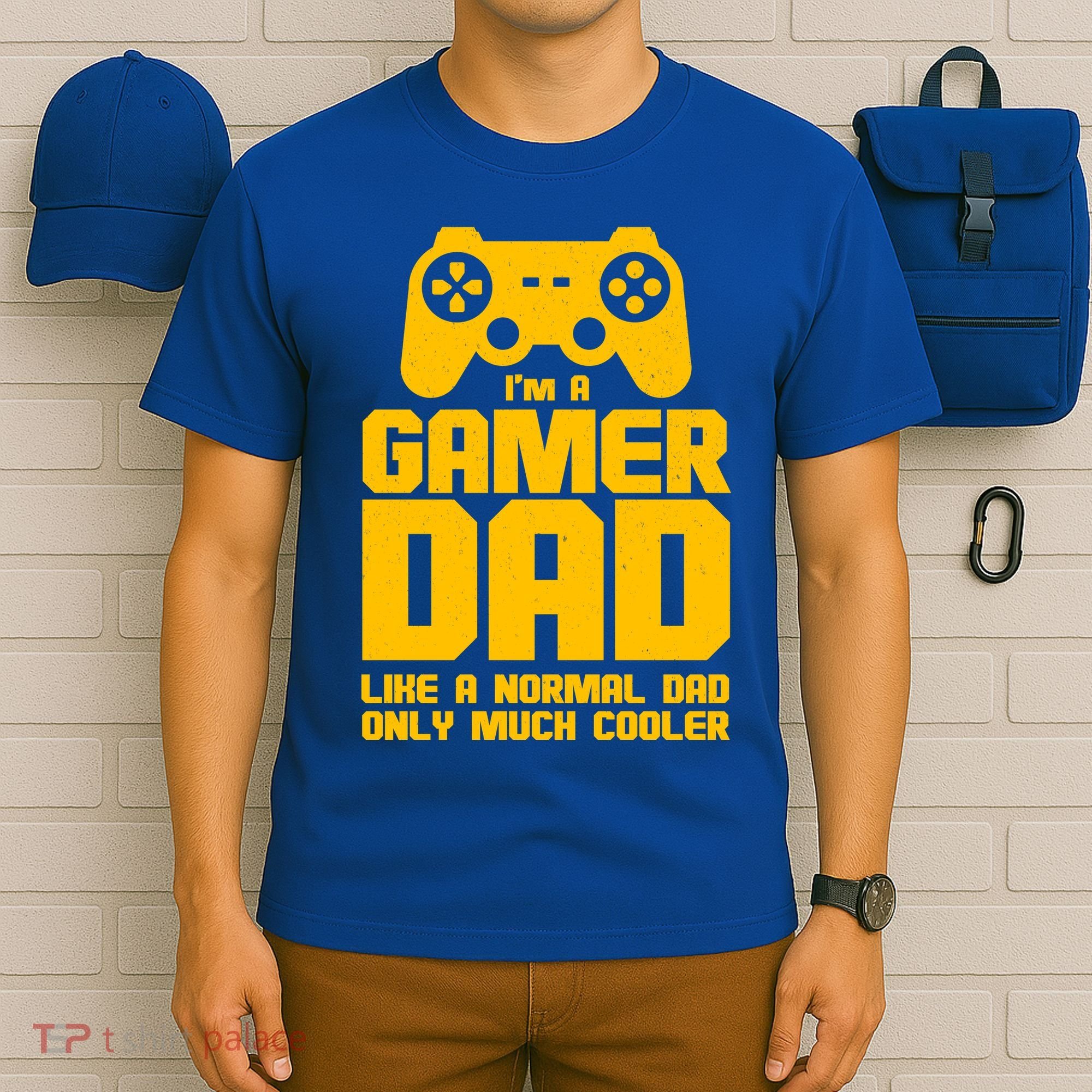 Gamer Dad Like A Normal Dad But Much Cooler T-Shirt