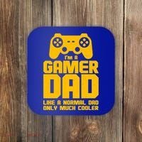Gamer Dad Like A Normal Dad But Much Cooler Coaster thumb 0