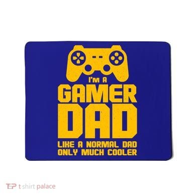 Gamer Dad Like A Normal Dad But Much Cooler Mousepad