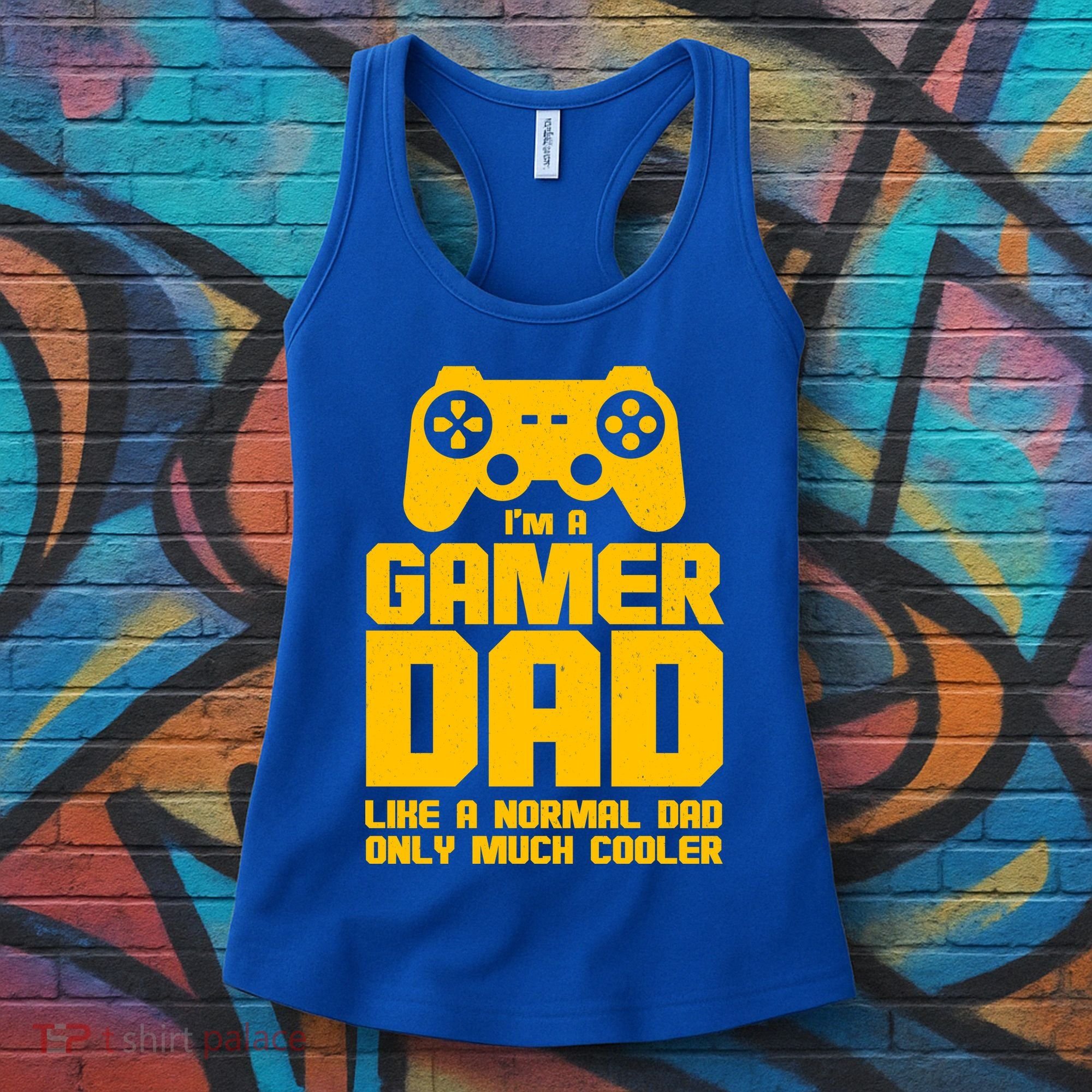 Gamer Dad Like A Normal Dad But Much Cooler Women's Tank Top