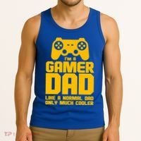 Gamer Dad Like A Normal Dad But Much Cooler Tank Top thumb 3