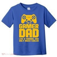 Gamer Dad Like A Normal Dad But Much Cooler Toddler T-Shirt thumb 0