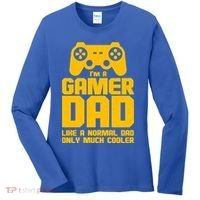 Gamer Dad Like A Normal Dad But Much Cooler Women's Long Sleeve Shirt thumb 0
