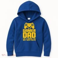 Gamer Dad Like A Normal Dad But Much Cooler Kids Hoodie thumb 0