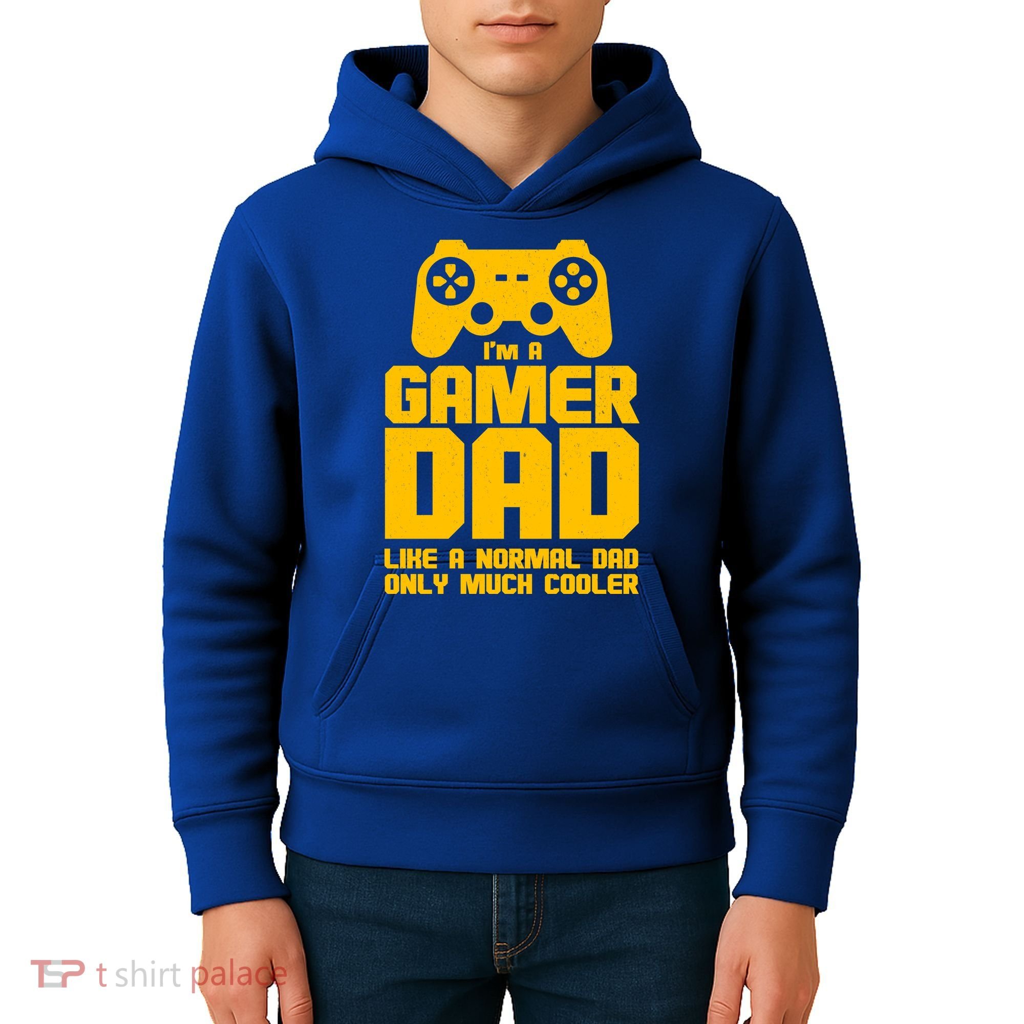 Gamer Dad Like A Normal Dad But Much Cooler Kids Hoodie