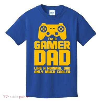 Gamer Dad Like A Normal Dad But Much Cooler Kids T-Shirt