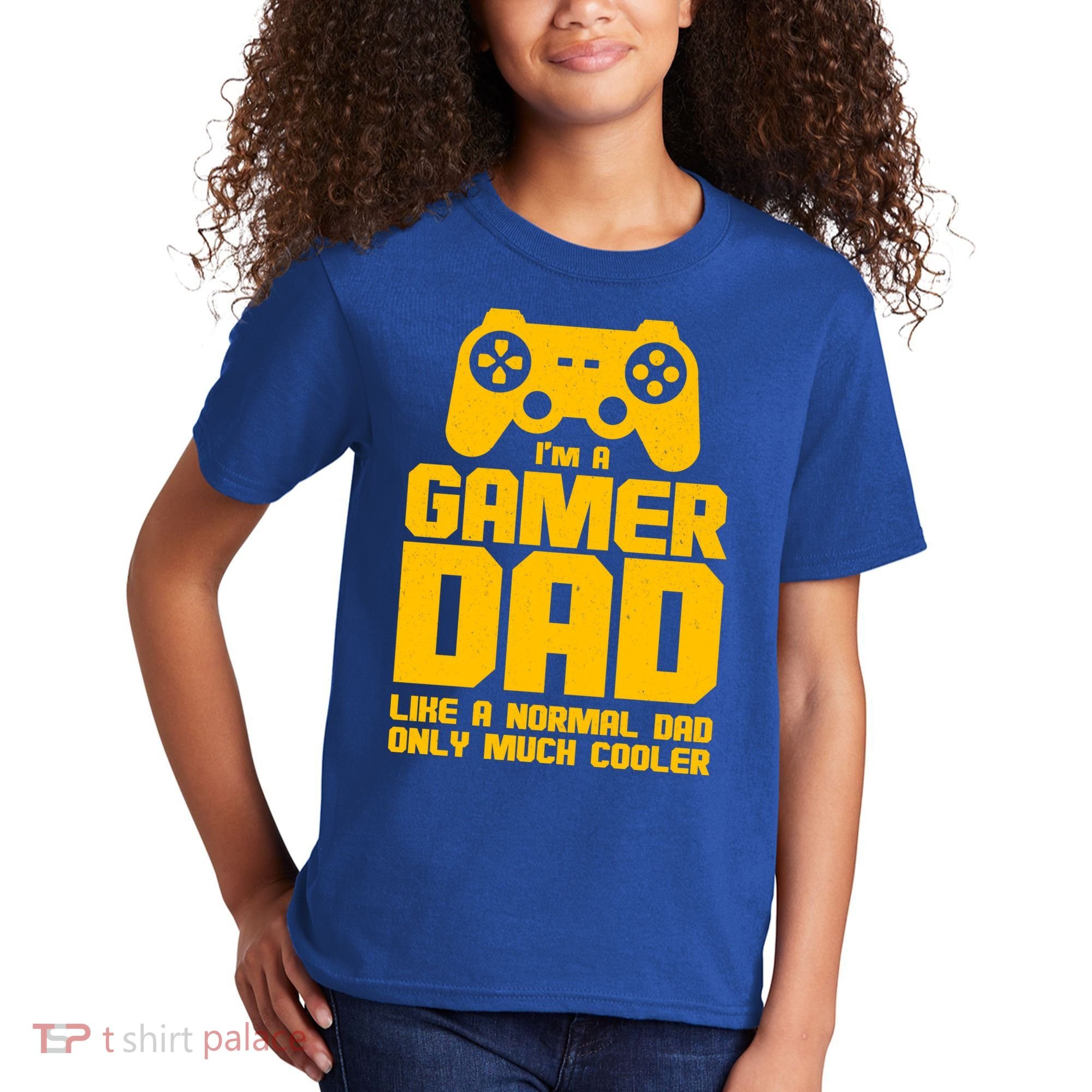 Gamer Dad Like A Normal Dad But Much Cooler Kids T-Shirt