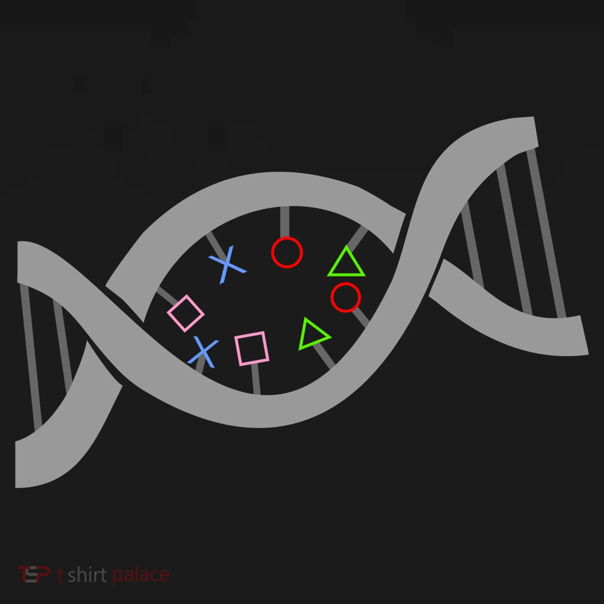 Gamer DNA Strand Long Sleeve Shirt