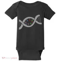 Gamer DNA Strand Baby Bodysuit thumb 0