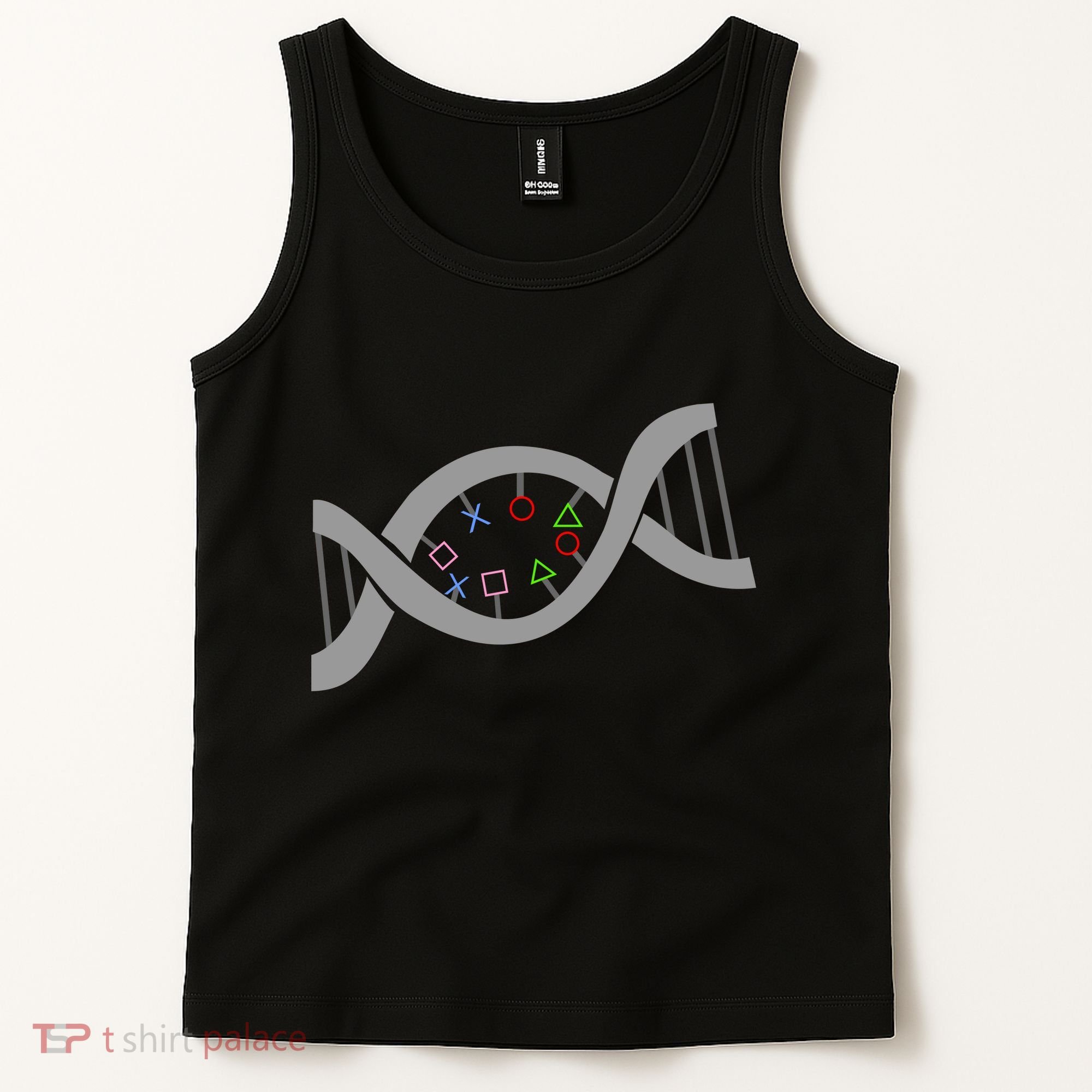 Gamer DNA Strand Tank Top