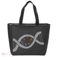 Gamer DNA Strand Tote Bag thumb 0
