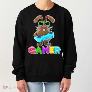 Gamer Easter Bunny Women's Sweatshirt