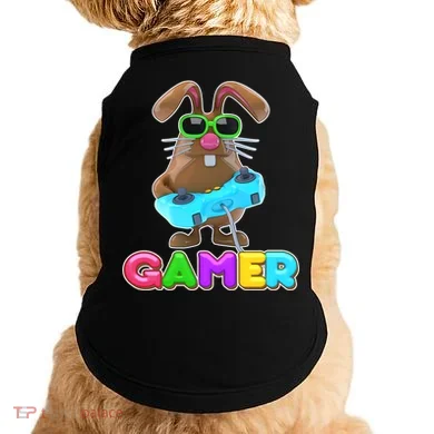 Gamer Easter Bunny Doggie Tank