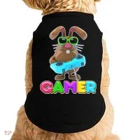 Gamer Easter Bunny Doggie Tank thumb 0