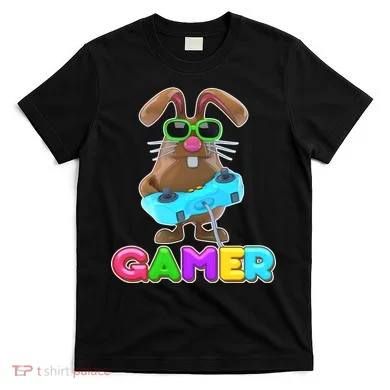 Gamer Easter Bunny T-Shirt