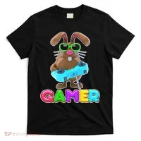 Gamer Easter Bunny T-Shirt thumb 0