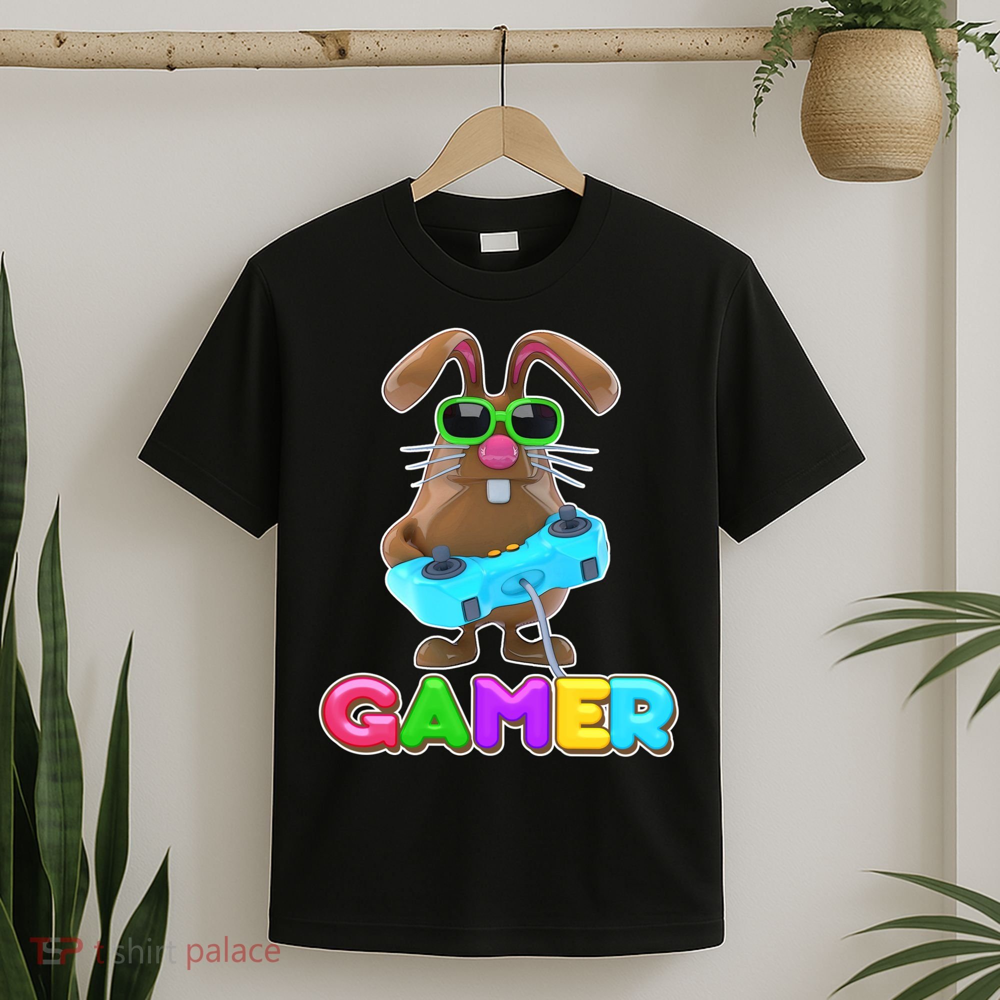 Gamer Easter Bunny T-Shirt