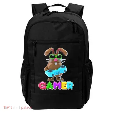 Gamer Easter Bunny Backpack