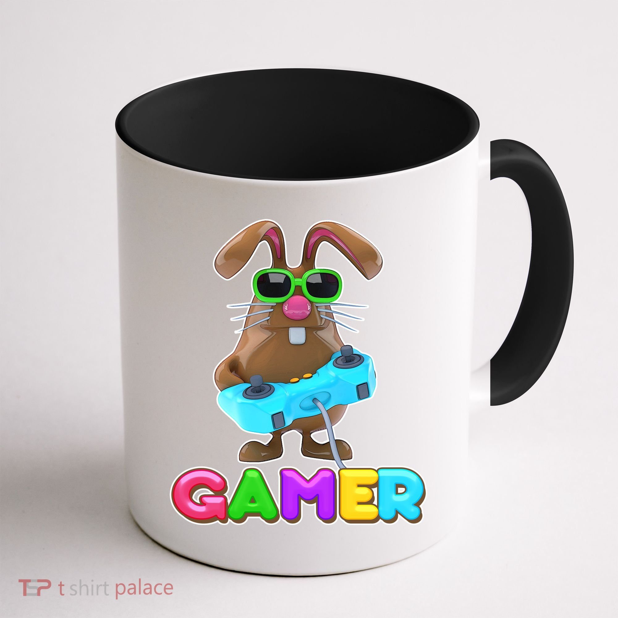 Gamer Easter Bunny Coffee Mug