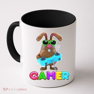 Gamer Easter Bunny Coffee Mug