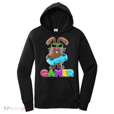 Gamer Easter Bunny Women's Hoodie