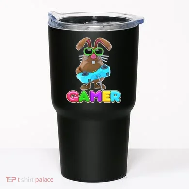 Gamer Easter Bunny Tumbler