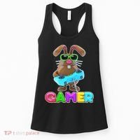 Gamer Easter Bunny Women's Tank Top thumb 0