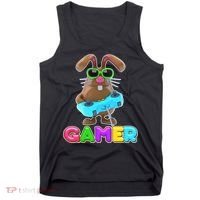 Gamer Easter Bunny Tank Top thumb 0