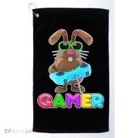 Gamer Easter Bunny Golf Towel thumb 0