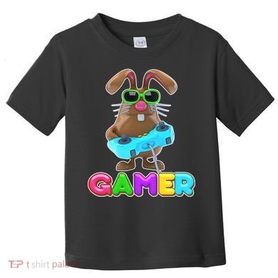 Gamer Easter Bunny Toddler T-Shirt