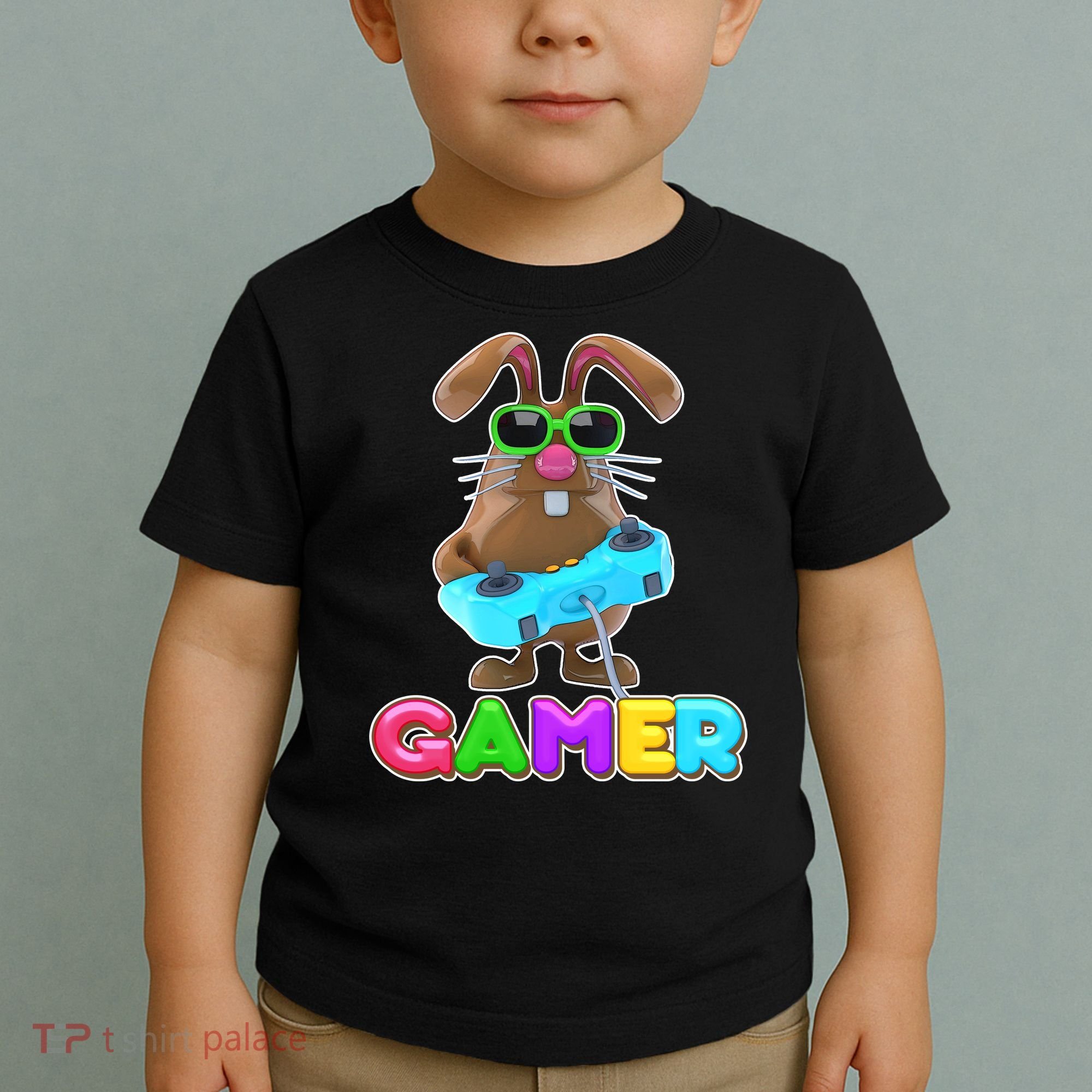 Gamer Easter Bunny Toddler T-Shirt