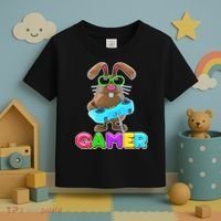 Gamer Easter Bunny Toddler T-Shirt thumb 3