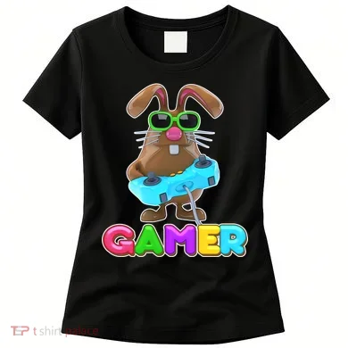 Gamer Easter Bunny Women's T-Shirt