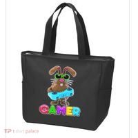 Gamer Easter Bunny Tote Bag thumb 3