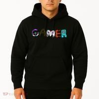 Gamer Element Lettering Hoodie thumb 2