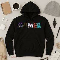 Gamer Element Lettering Hoodie thumb 3