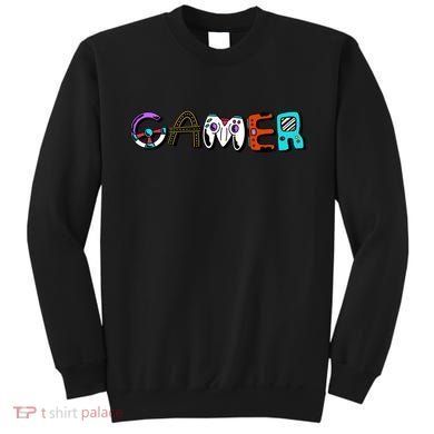 Gamer Element Lettering Sweatshirt