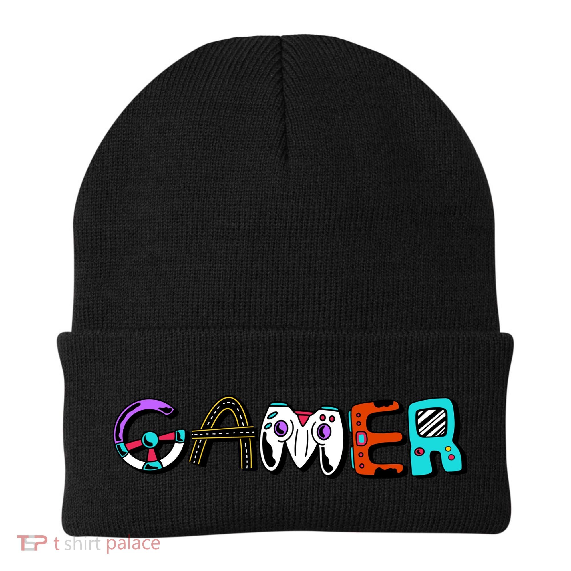 Gamer Element Lettering Beanie
