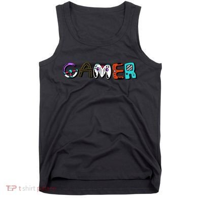 Gamer Element Lettering Tank Top