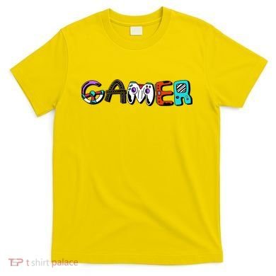 Gamer Element Lettering T-Shirt