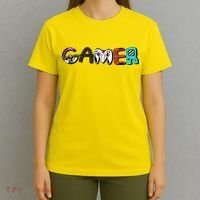 Gamer Element Lettering T-Shirt thumb 4