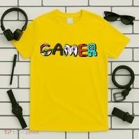 Gamer Element Lettering T-Shirt thumb 5