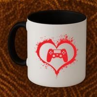 Gamer Heart Coffee Mug thumb 2